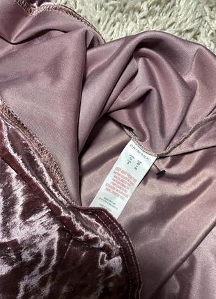 Боді велюр бархат primark 5