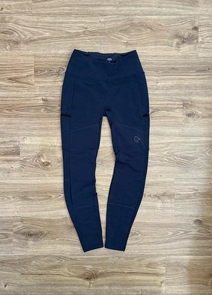 Norrøna femund warmwool flex w жіночі трекінгові тайтси salewa
