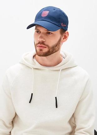 Унісекс спортивна кепка бейсболка nike england heritage 86 (dry h86)
