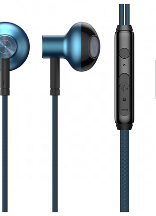 Навушники baseus encok h19 wired blue