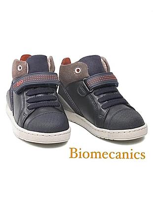 Нові з бірками демісезонні черевики для хлопчика biomecanics (211216, натуральна шкіра,темно-сині) на 26,27,28,29,31,32 розмір