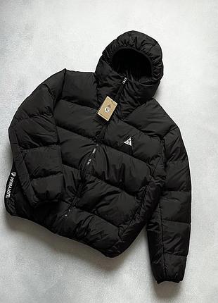 Зимова куртка nike acg therma-fit чорна пуховик найк