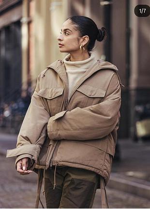 Парка вінтажна куртка white mountaineering x uniqlo м