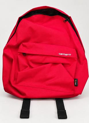 Рюкзак carhartt wip payton backpack red оригинал (cordura).