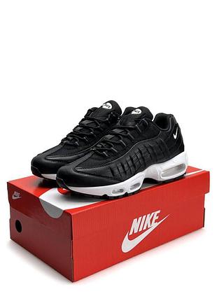 Чоловічі кросівки nike air max 95 all black white