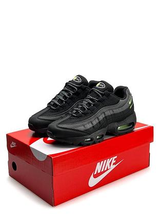 Жіночі кросівки nike air max 95 black grey