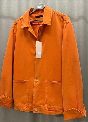 Джинсовая куртка zara.