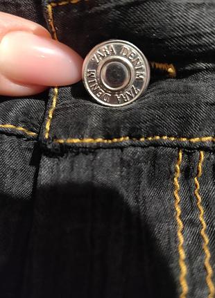 Легкие брюки zara в виде джинсов 6