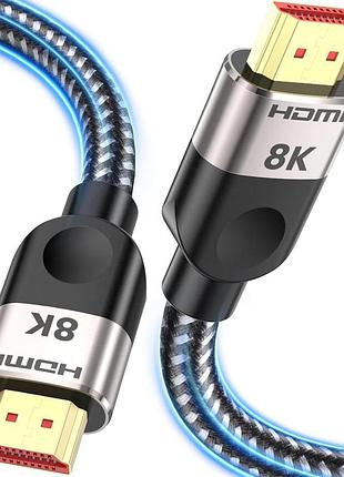 Southlight - кабель 5 метрів hdmi 2.1, 8k 60 гц, 4k 120 гц, надшвидкісний 48 гбіт/с