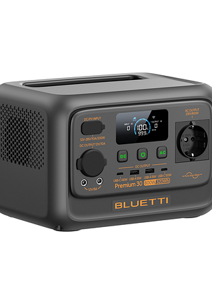 Портативная зарядная станция bluetti premium 30 v2 320wh 600w lifepo4
