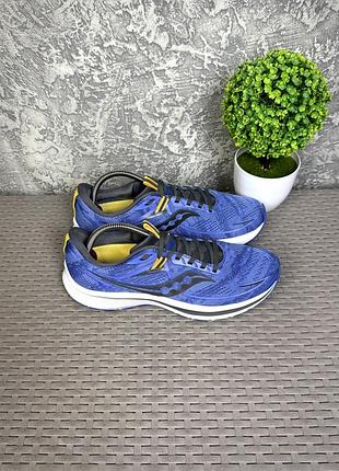 Saucony omni 21 кроссовки 41 размер беговые синие