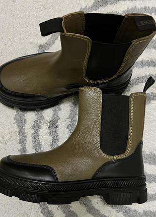 Дитячі шкіряні черевики liewood faith leather chelsea boot