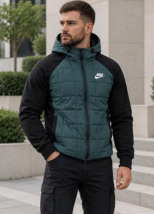 Куртка ветровка мужская демисезонная nike с капюшоном xl