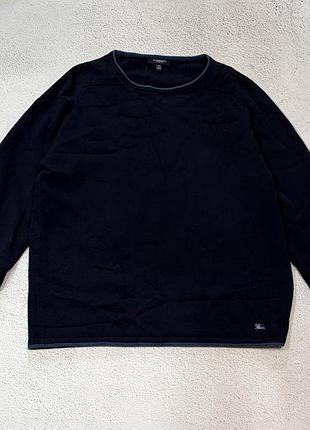 Вовняний светр burberry london pure wool (xl) оригінал