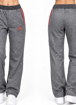 Жіночі спортивні штани adidas на флісі. турція. якість ( s,m,l,xl,2xl розмір)