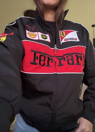 Куртка бомпер f-1 з нашивками🏎️