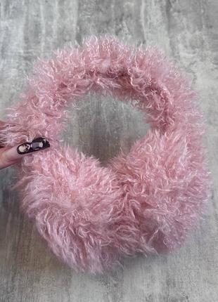 Навушники для жінок dollskill пухнасті рожеві y2k