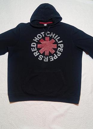 Чоловіче худі великого розміру  хххl,з логотипом  рок - гурту red hot chili peppers.