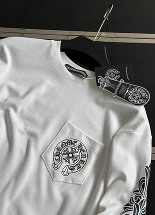 Лонг chrome hearts 4