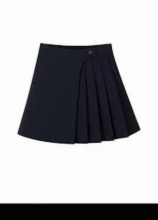 Шорти спідниця чорні zara(с)