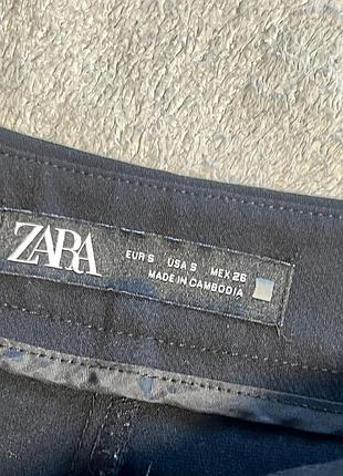 Шорти спідниця чорні zara(с) 5