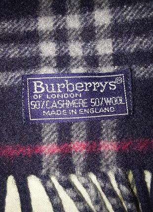 Шарф burberrys разноцветный 3