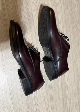 Шкіряні туфлі дербі lendini 37 5