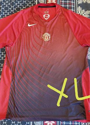 Футбольна форма чоловіча nike manchester united xl червона