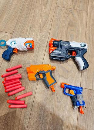 Набір комплект бластерів бластер nerf пістолет