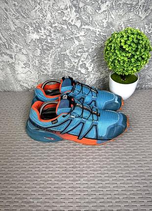 Salomon speed cross 4 gore-tex кроссовки полуботинки 44 размер трекинговые