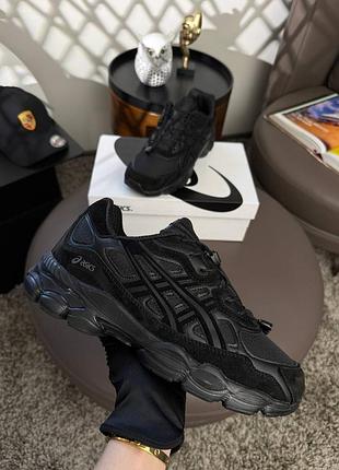 Чоловічі кросівки asics gel-nyc m gtx all black 4