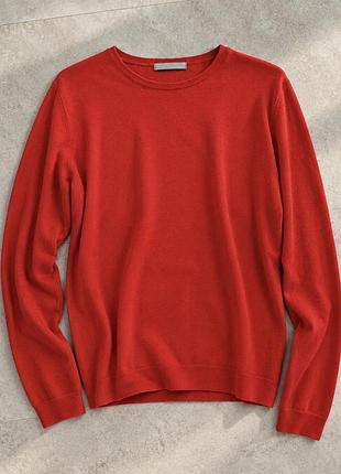 Лонгслів m&s червоний xs-m