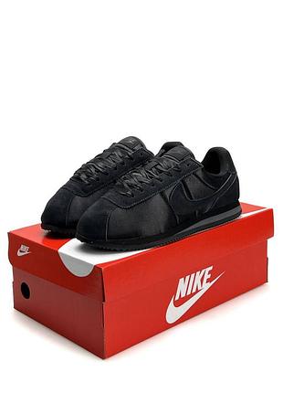 Мужские кроссовки nike cortez m all black