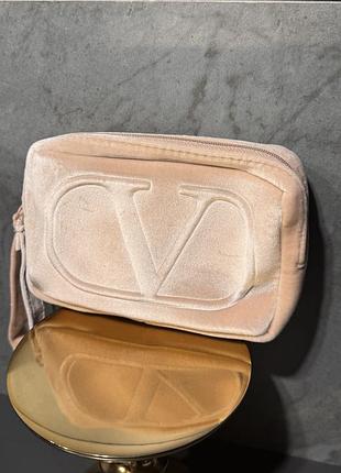 Valentino косметичка пудрова нова
