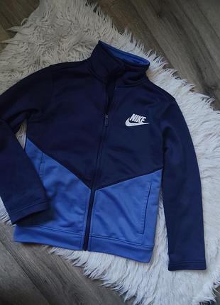 Крутая спортивная кофта nike утеплена на рост 128-134 см