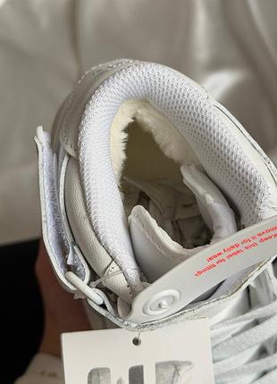 Nike air force white (хутро) 4