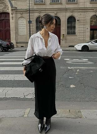 🐈‍⬛ миди юбка от zara 3