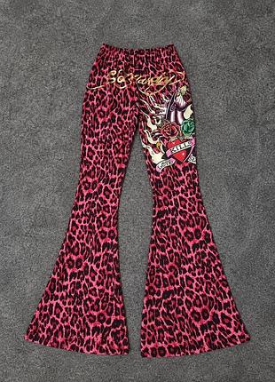Ed hardy pants 1/🇺🇦!!!! flared клёш