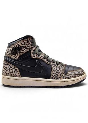 Jordan 1 retro high black elephant