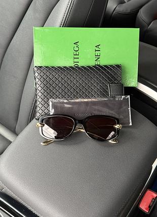 Окуляри bottega veneta black/gold bv1440sa 001 55/17/145 xl