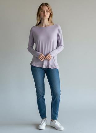 Блуза benetton 3p0se1l92*81 жіночк. бузковий s (159 290)
