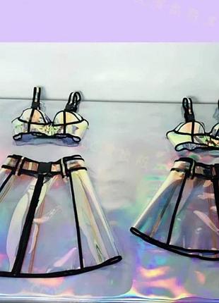 Костюм спідниця топ y2k dollskill 2