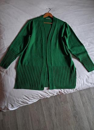 Кардиган женский зеленый