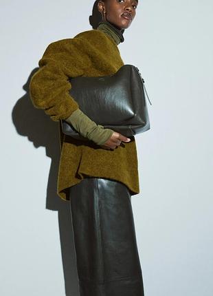 Вовняний з альпакою джемпер светр h&m  wool-alpaca blend