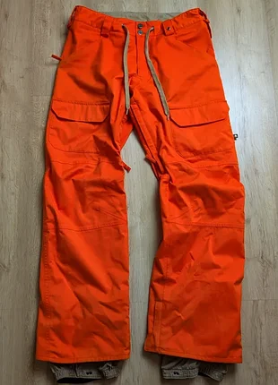 Сноубордические брюки burton dryride мужские m оранжевые