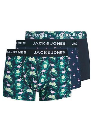 Трусы jack & jones 196221*00 комплект 3 шт мужск. цветной xl (196 221)