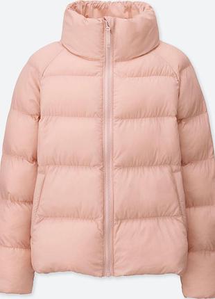 Дитяча легка утеплена куртка-парка uniqlo girls light warm padded parka