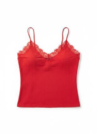 Топік h&m 130822*20 жіночк. червоний s (127 338)