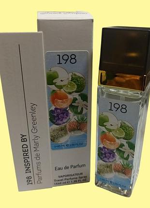 Духи парфум унісекс 🍬 greenley (travel perfume №198). грінлей (номер 198).