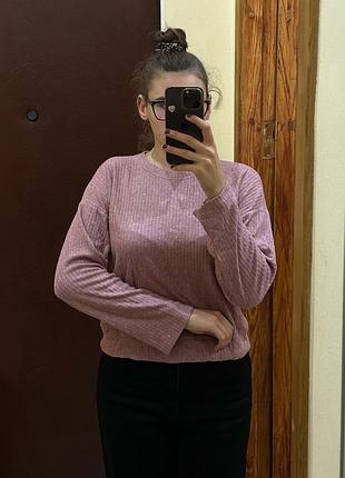 Кофта в’язана рожева m&s розмір s/m